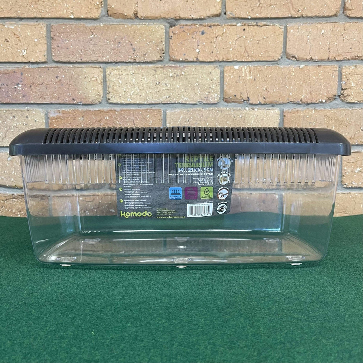 Plastic Terrarium 39 × 25 × 16.5cm - Komodo - Tank Terrarium Australia Plastic Terrarium