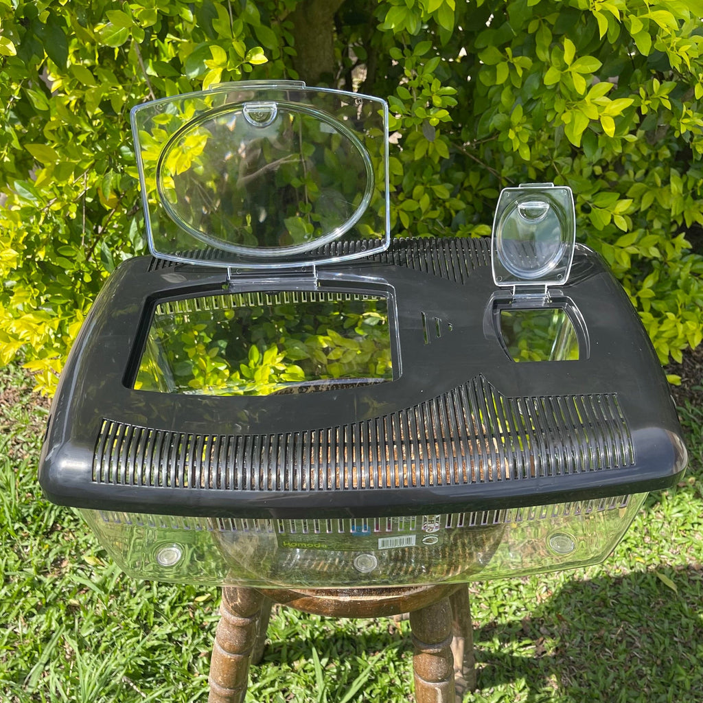 Plastic Terrarium 48 × 31 × 18cm - Komodo - Tank Terrarium Australia Plastic Terrarium