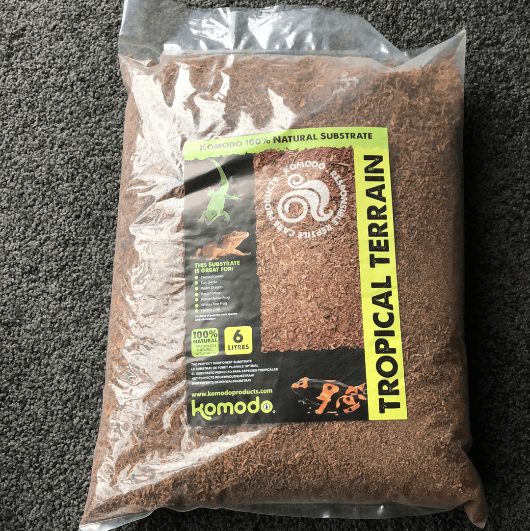 Komodo Reptile Bedding & Substrates Komodo Tropical Terrain Reptile Bedding 6 litres