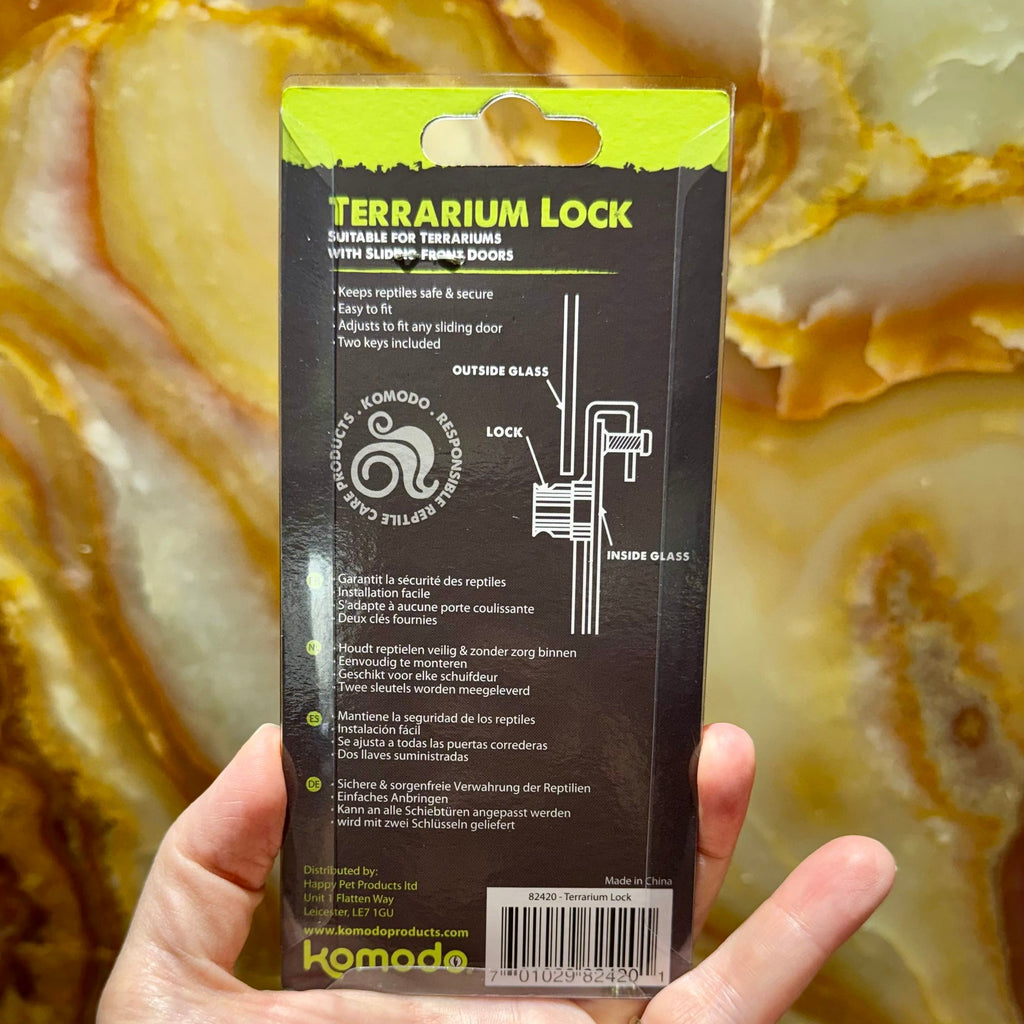 Komodo Terrarium Lock - Tank Terrarium Australia Reptile Keeping Tools