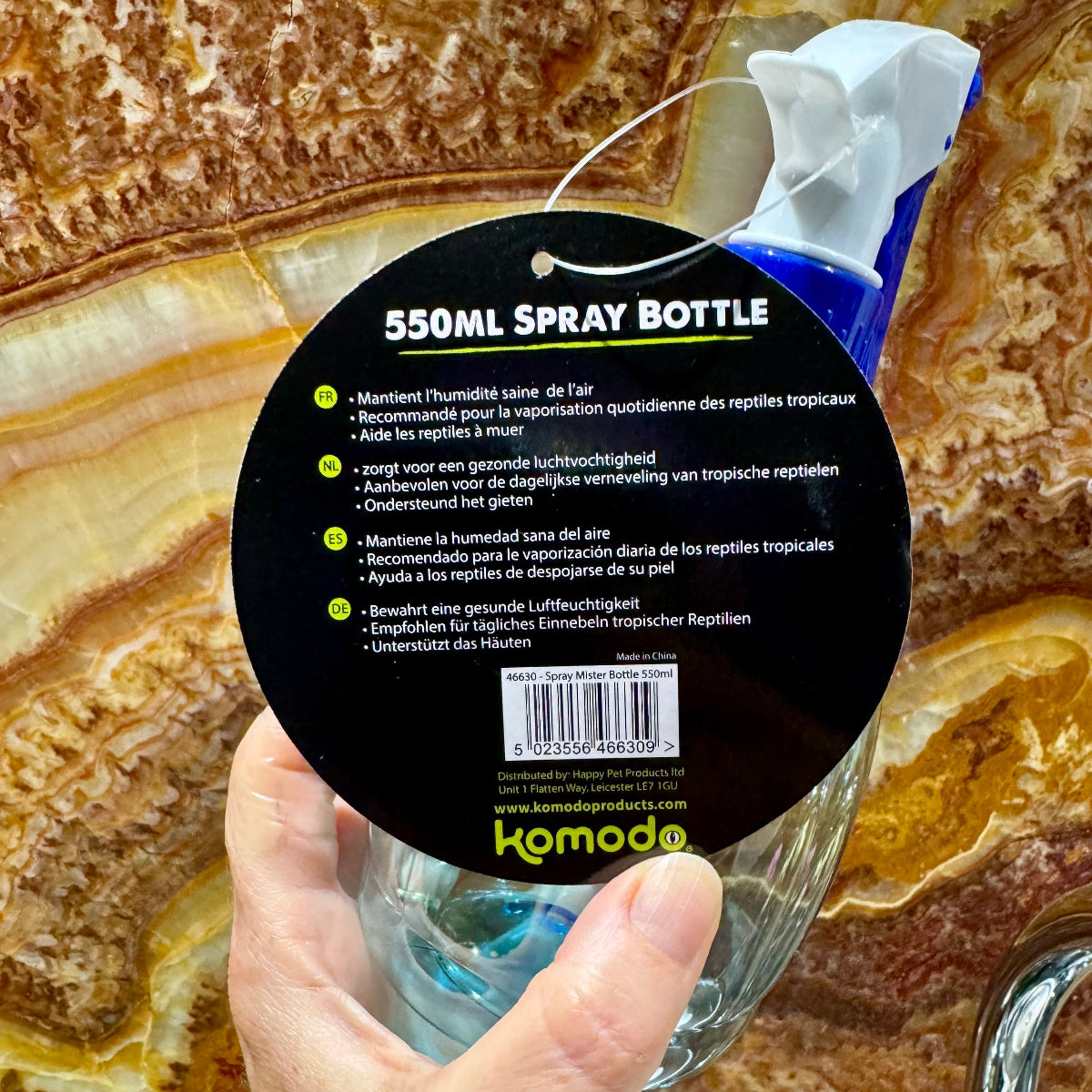 Spray Bottle 550mL for misting plants or reptiles - Tank Terrarium Australia Reptile Keeping Tools