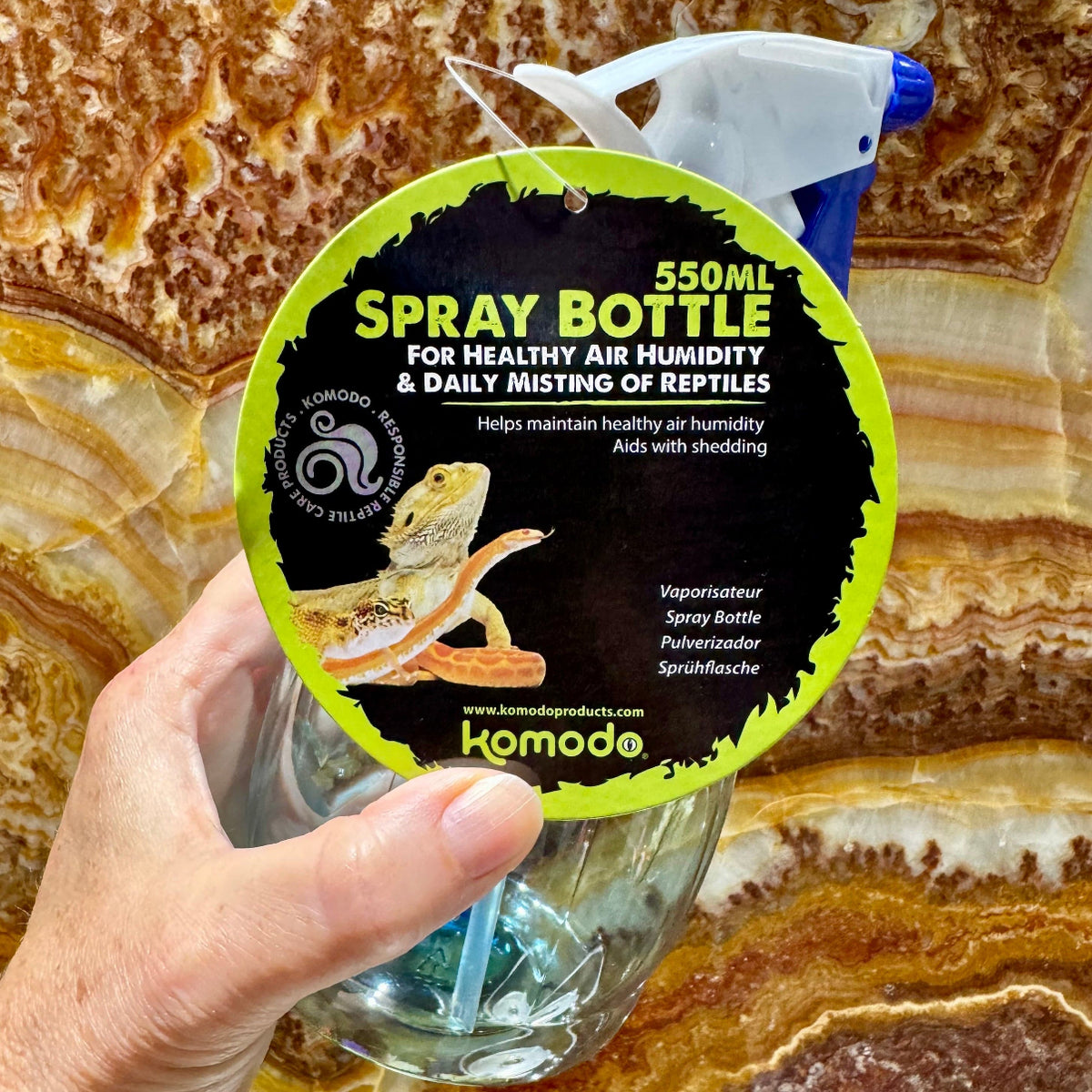 Spray Bottle 550mL for misting plants or reptiles - Tank Terrarium Australia Reptile Keeping Tools