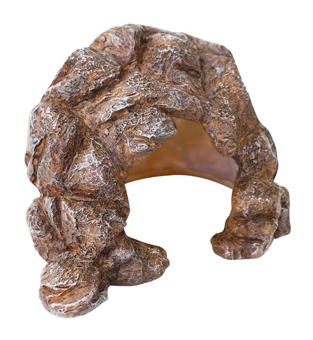 Cave Den Brown - Komodo - Tank Terrarium Australia Resin Rock Decor
