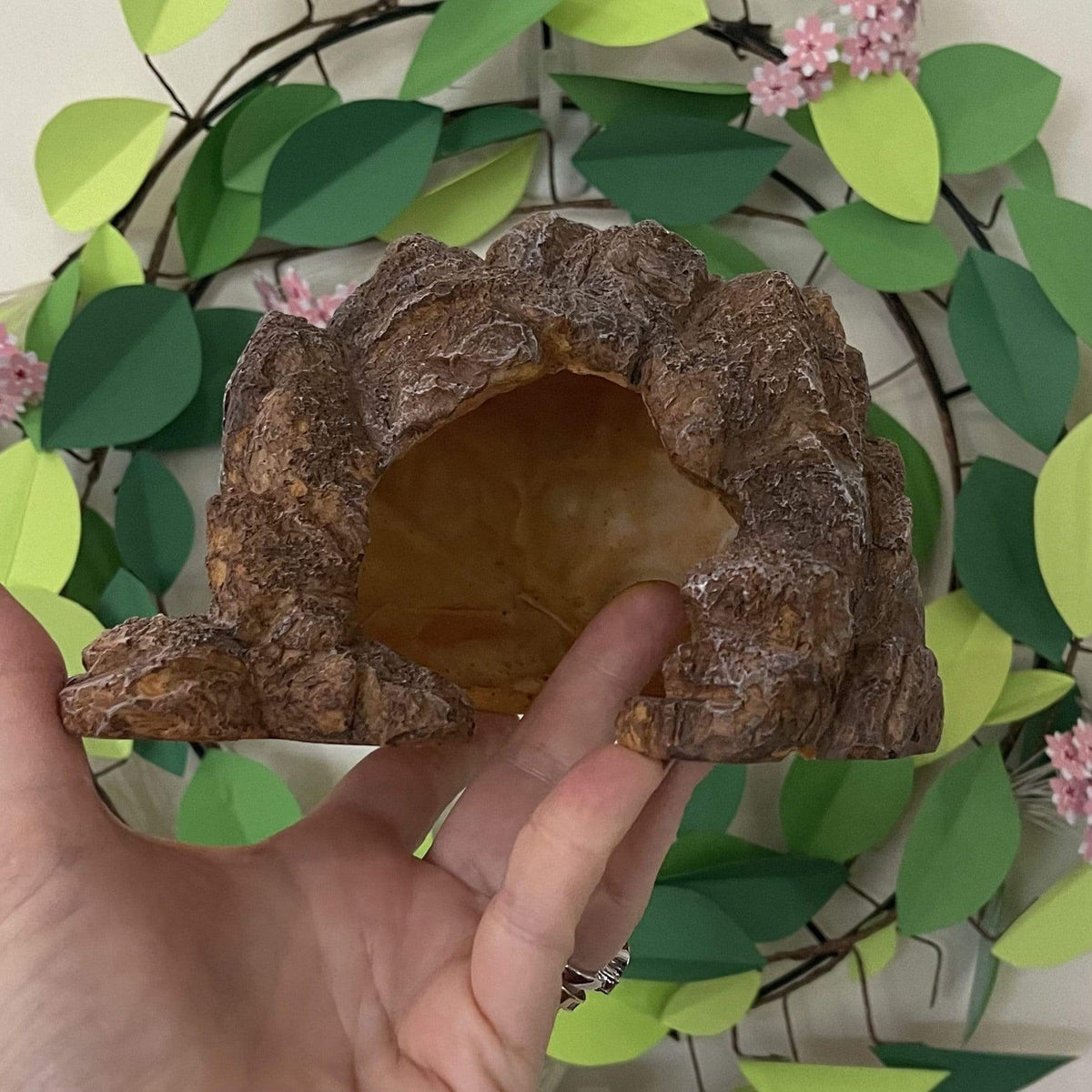 Cave Den Brown - Komodo - Tank Terrarium Australia Resin Rock Decor