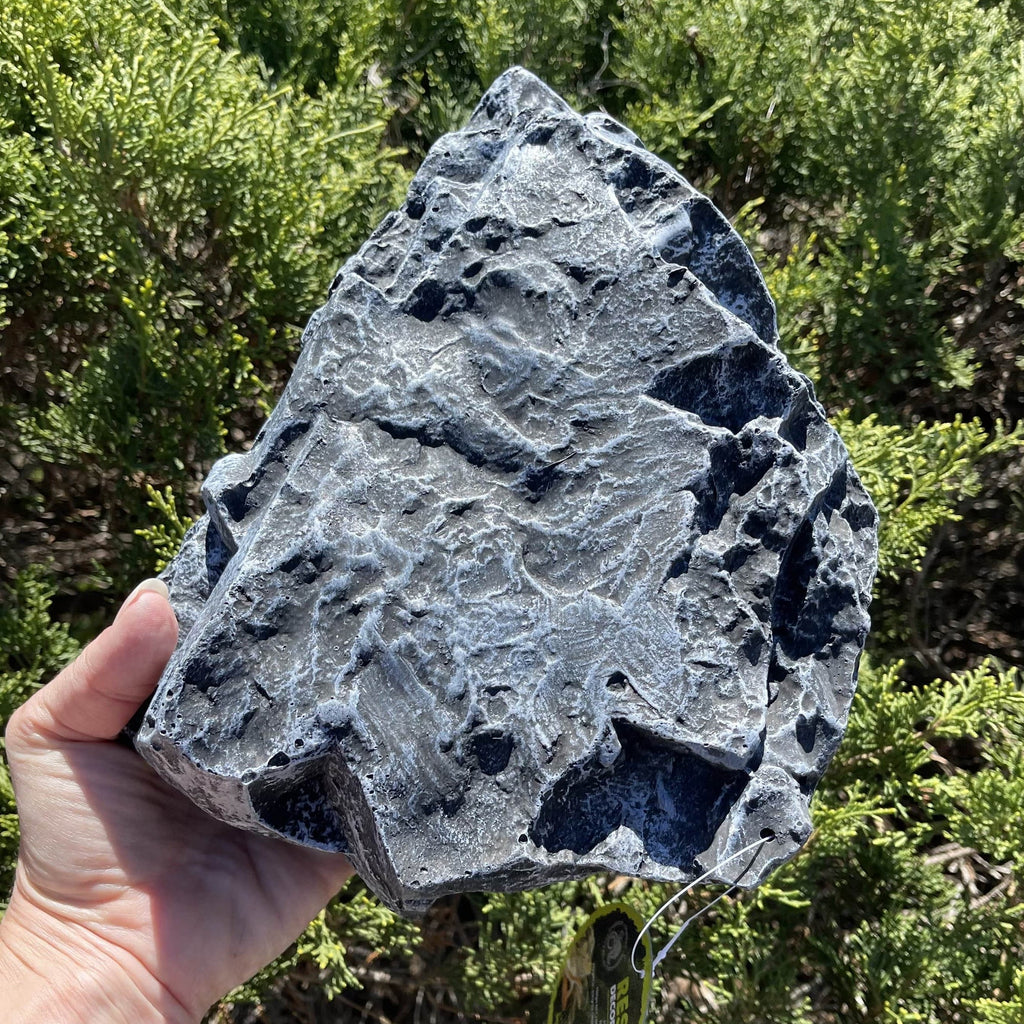 Komodo Reptile Rock Den Grey Large - Tank Terrarium Australia Resin Rock Decor