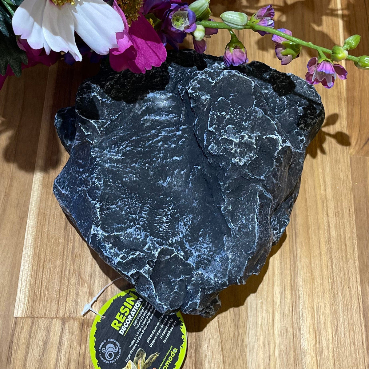 Komodo Reptile Rock Den Grey Medium - Tank Terrarium Australia Resin Rock Decor