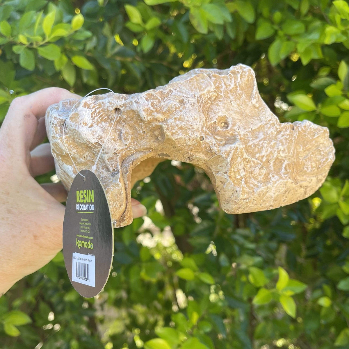 Komodo Reptile Rock Den Sandstone Medium - Tank Terrarium Australia Resin Rock Decor
