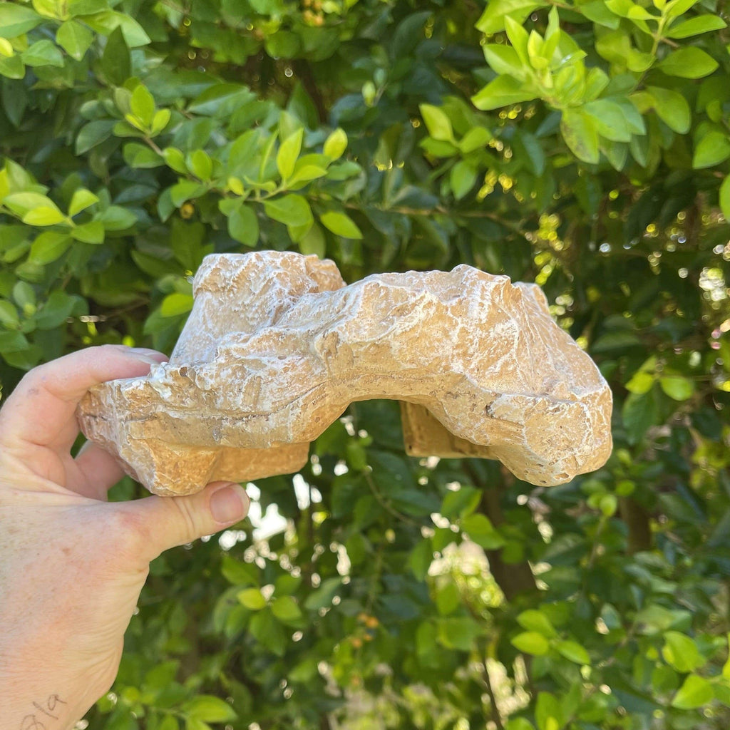 Komodo Reptile Rock Den Sandstone Medium - Tank Terrarium Australia Resin Rock Decor