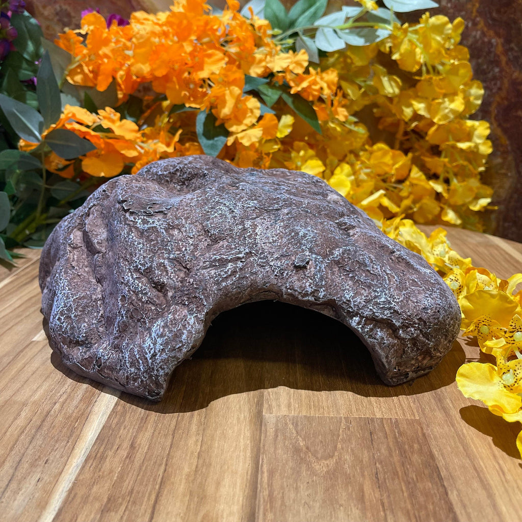 Komodo Wide Entrance Rock Den Large - Tank Terrarium Australia Resin Rock Decor