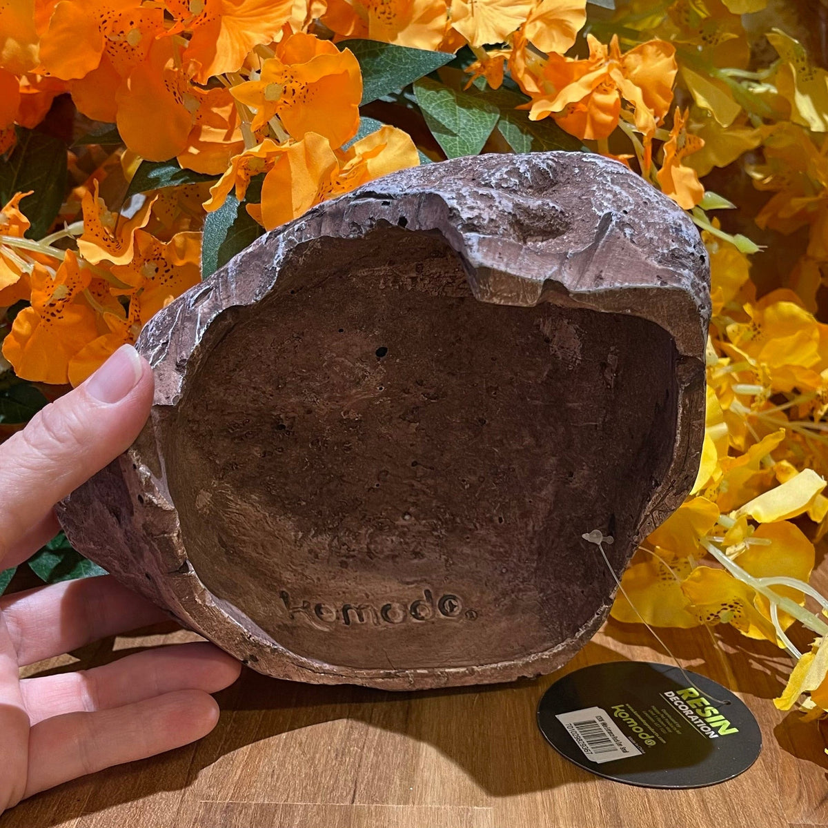 Komodo Wide Entrance Rock Den Small - Tank Terrarium Australia Resin Rock Decor
