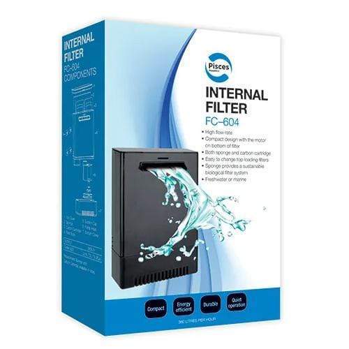 FC604 Internal Aquarium Filter - Pisces Aquatics - Tank Terrarium Australia Aquarium Filter