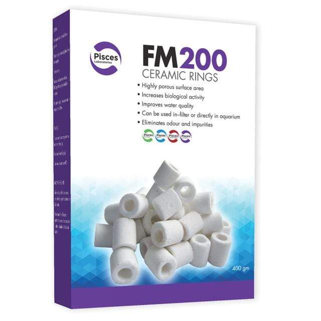 FM200 Ceramic Filter Rings 400g - Pisces Aquatics - Tank Terrarium Australia Aquarium Filter