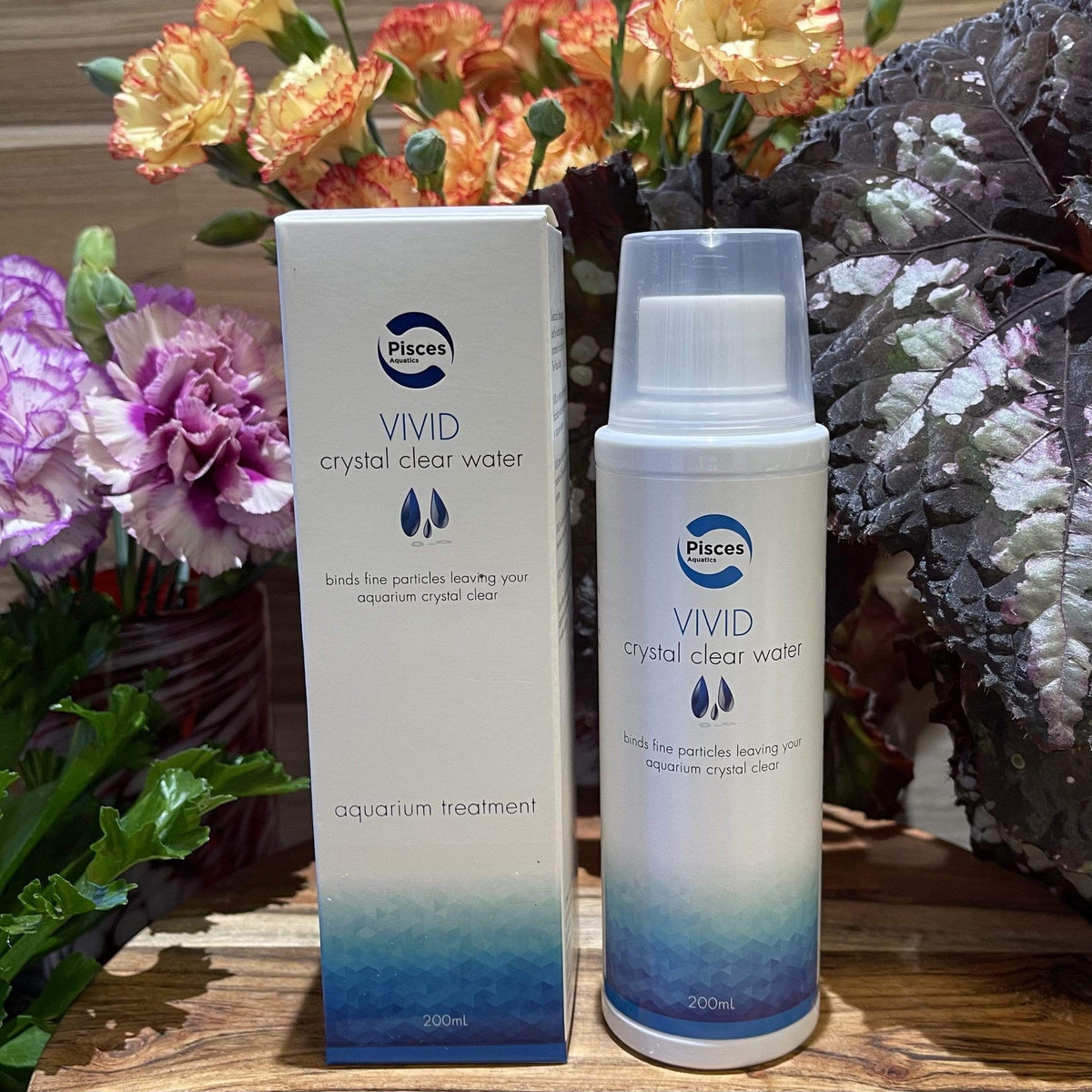 Pisces VIVID Water Clarifier Aquarium Treatment - Tank Terrarium Australia Aquarium Water Treatment