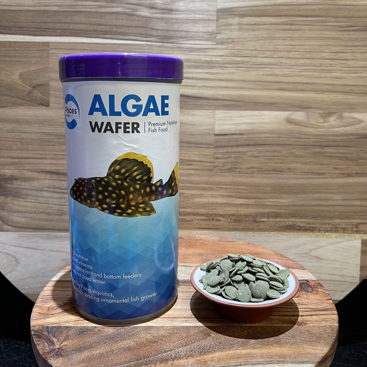 Algae Wafer Fish Food - Pisces Aquatics - Tank Terrarium Australia Fish Food