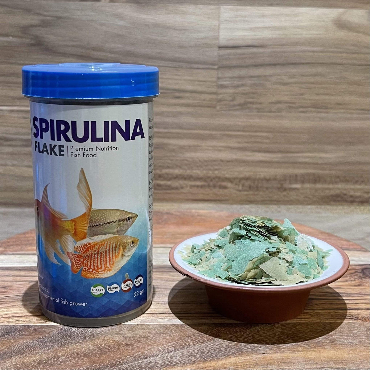 Spirulina Flake Food - Pisces Aquatics - Tank Terrarium Australia Fish Food