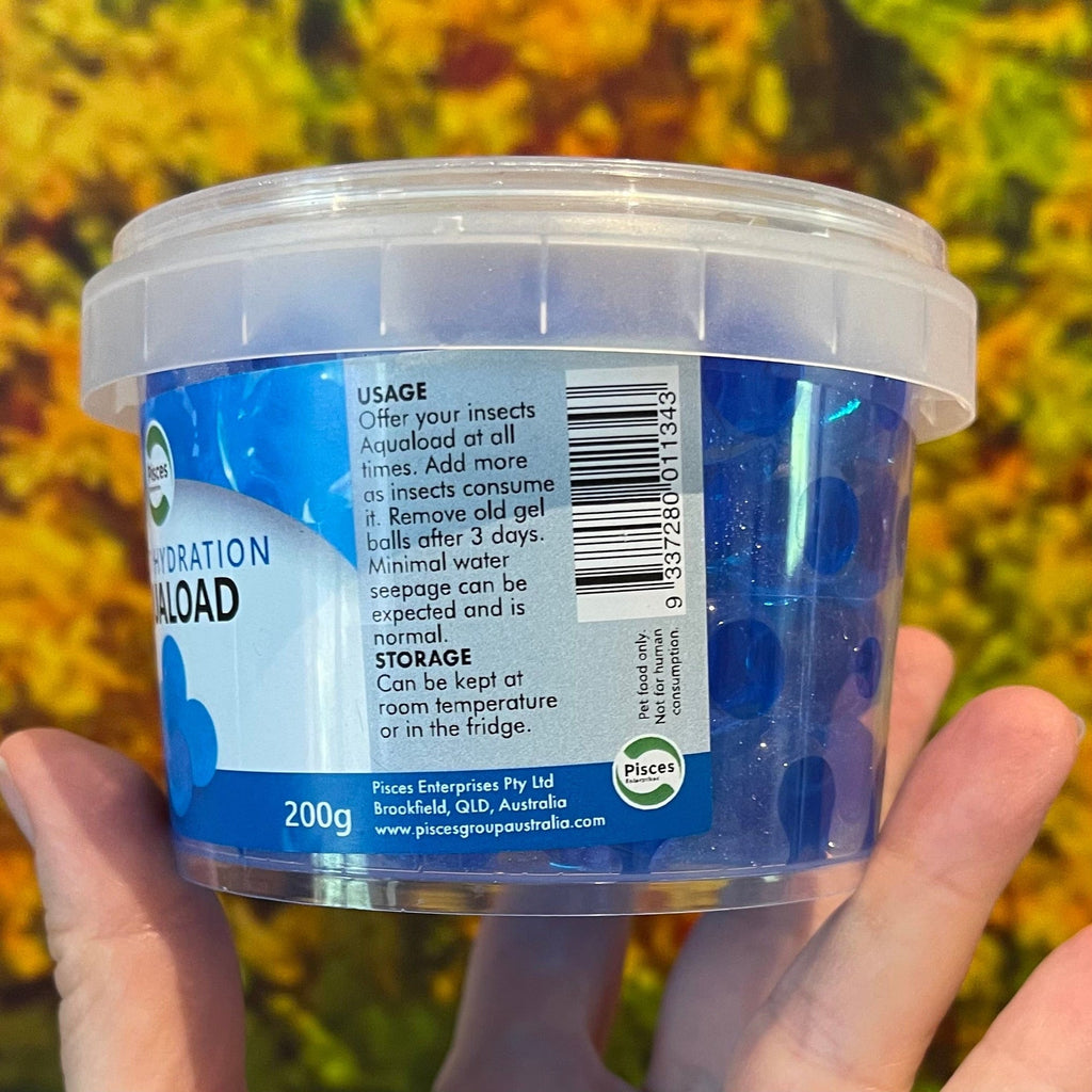 Pisces Aquaload Insect Hydration - 200g - Tank Terrarium Australia Supplement