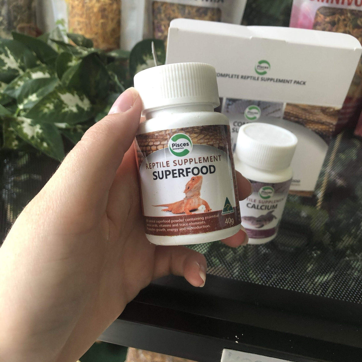 Pisces Complete Reptile Supplement Pack - Tank Terrarium Australia Supplement