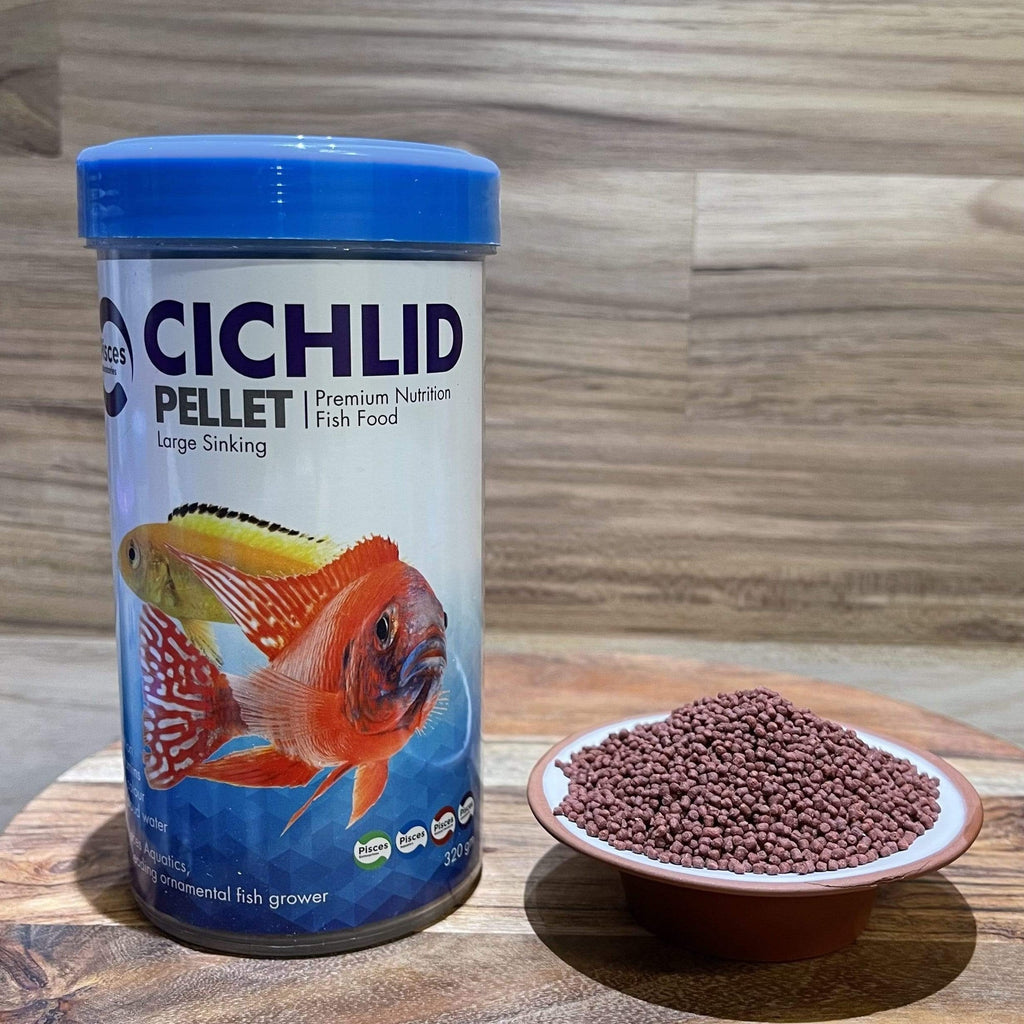 Cichlid Pellets Sinking Large (3mm Pellets) - Pisces Aquatics - Tank Terrarium Australia Fish Food
