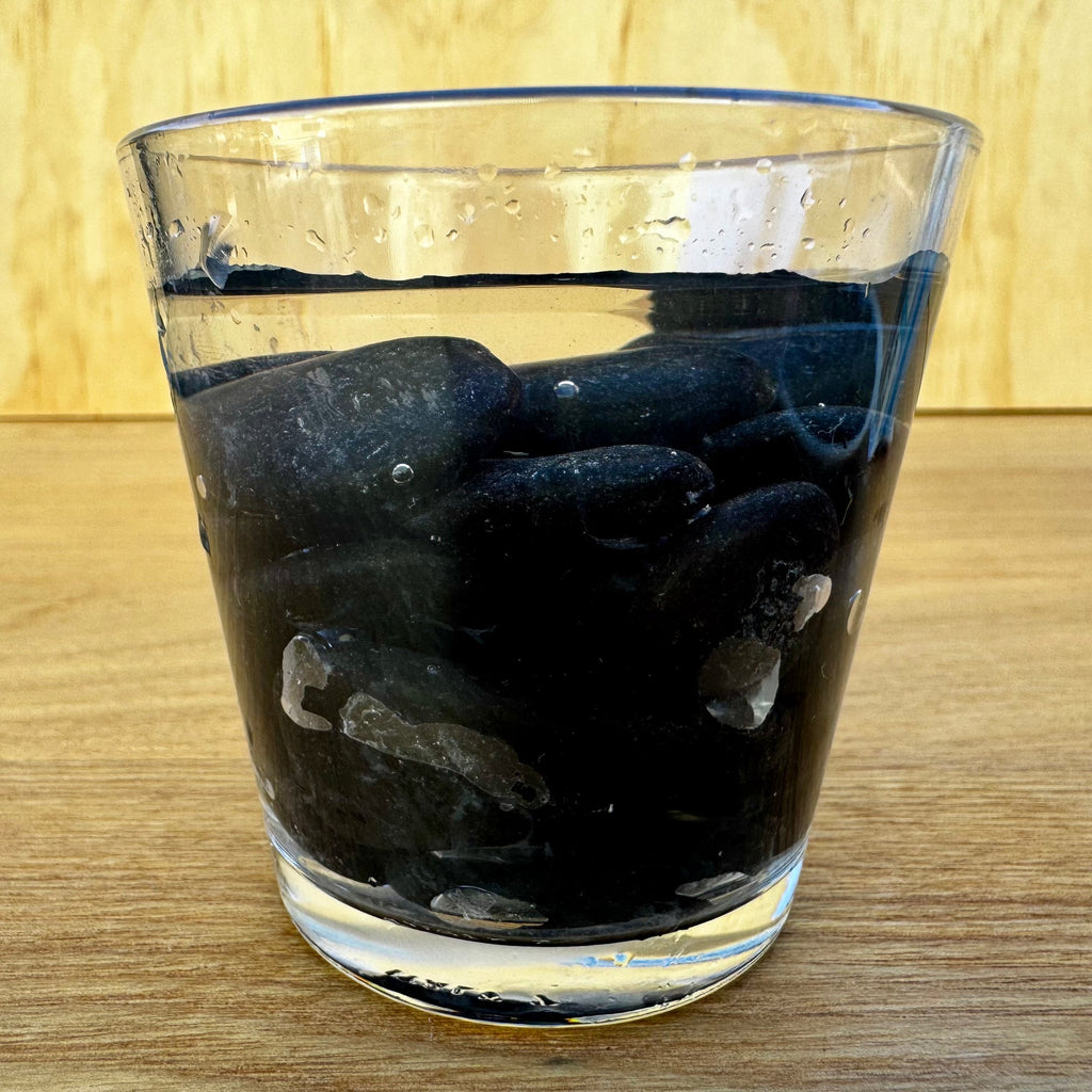 Betta World Substrate - Polished Black Betta Pebbles 350ml Bag - Tank Terrarium Australia Betta World