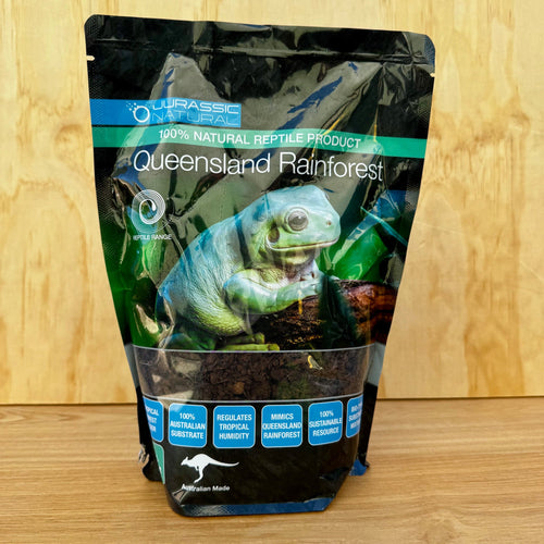 Queensland Rainforest Frog Substrate 2 litres - Jurassic Natural - Tank Terrarium Australia Jurassic Natural
