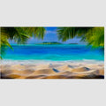 Paradise Beach Poster Background - Tank Terrarium Australia Aqua Natural