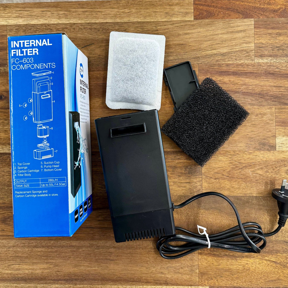 FC603 Internal Aquarium Filter - Pisces Aquatics - Tank Terrarium Australia Aquarium Filter