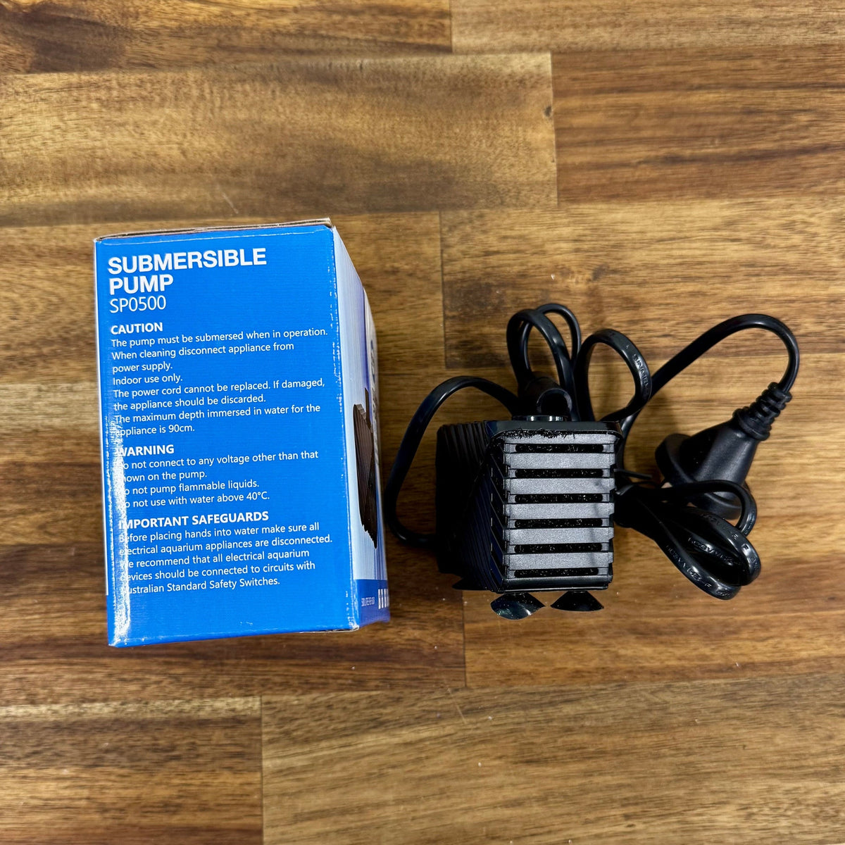 SP0500 Aquarium Submersible Pump 500L/hr - Tank Terrarium Australia Aquarium Pump