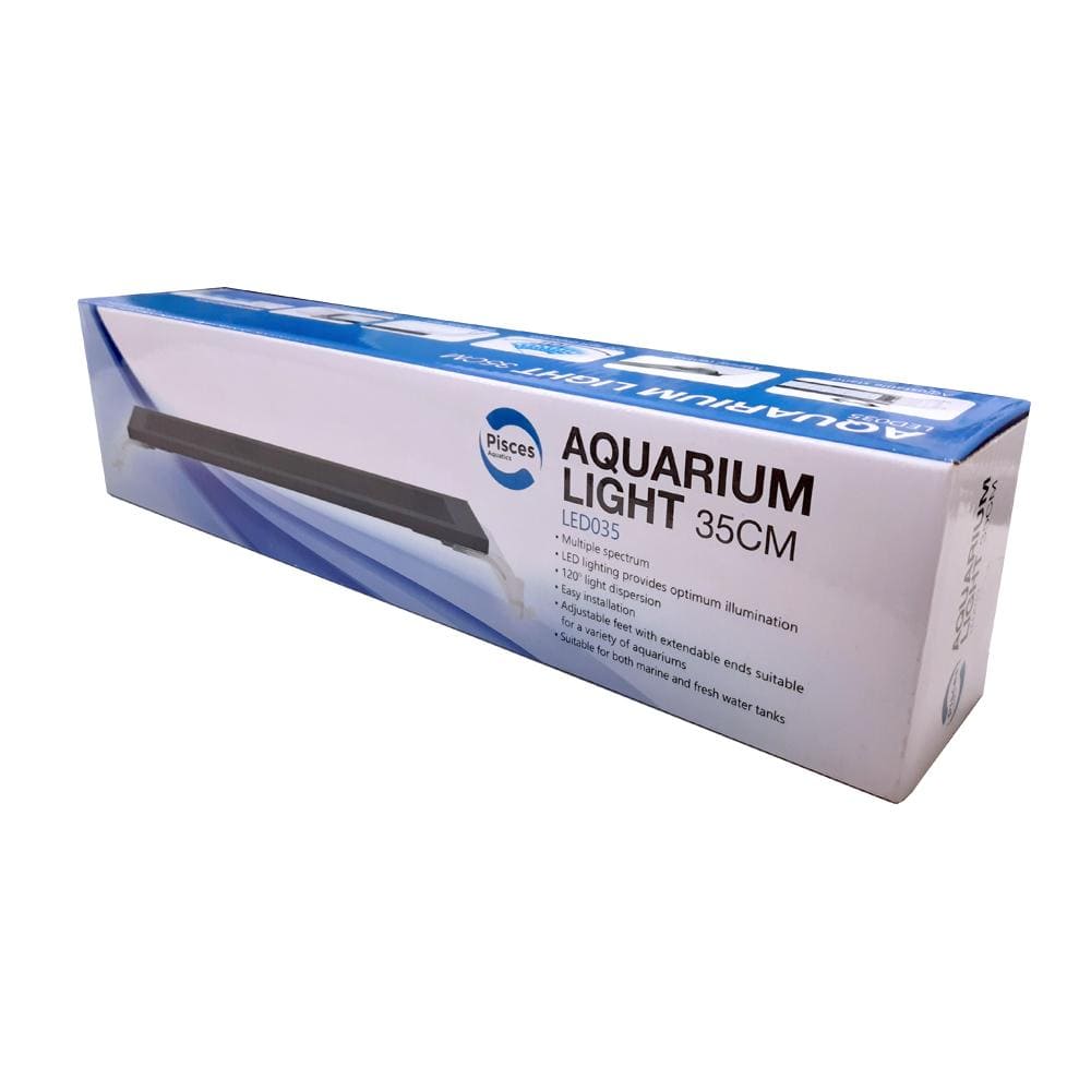 Pisces Aquatics LED Aquarium Light 35cm - Tank Terrarium Australia Aquarium Lights