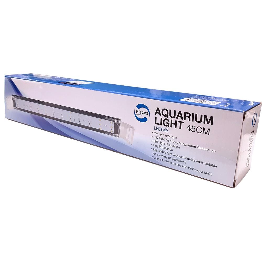 Pisces Aquatics LED Aquarium Light 45cm - Tank Terrarium Australia Aquarium Lights