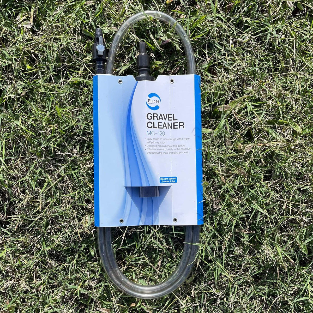 Aquarium Gravel Siphon Cleaner Medium MC-120 - Pisces Aquatics - Tank Terrarium Australia Aquascape Tools