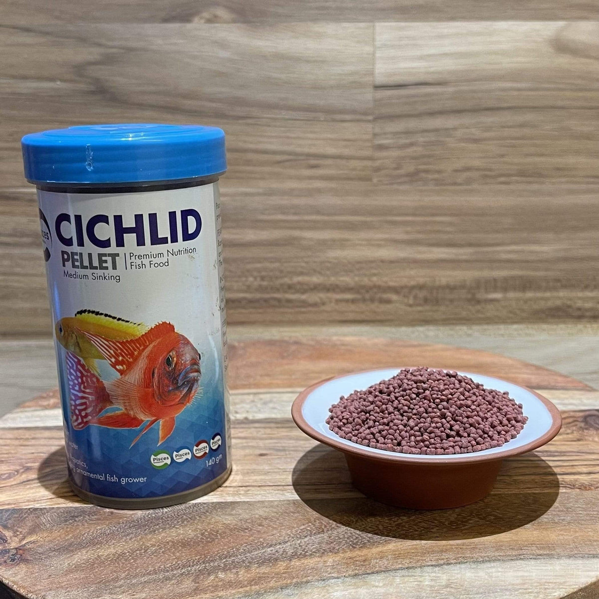 Cichlid Pellets Sinking Medium (2mm Pellets) - Pisces Aquatics - Tank Terrarium Australia Fish Food