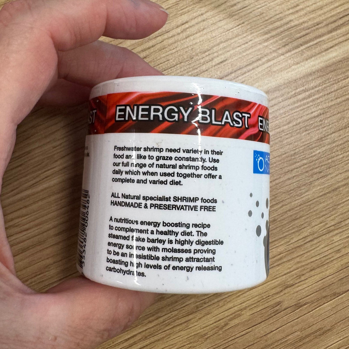 Energy Blast Shrimp Food 50g - Aqua Natural Fish Food - Tank Terrarium Australia Fish Food