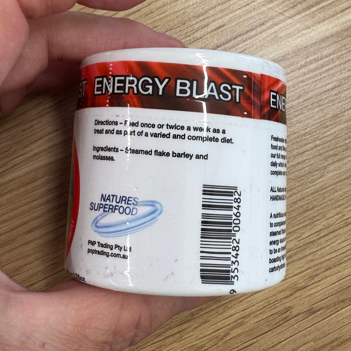 Energy Blast Shrimp Food 50g - Aqua Natural Fish Food - Tank Terrarium Australia Fish Food